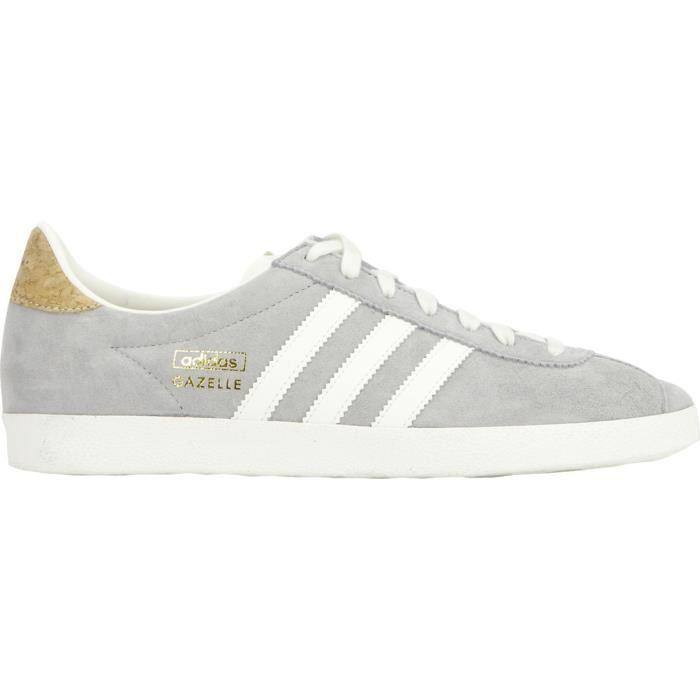 adidas gazelle femme gris clair