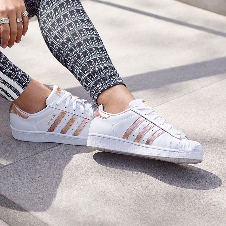 adidas noir et rose gold